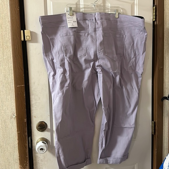 *FINAL* SONOMA GIRLFRIEND ANKLE JEANS: LILAC: NEW WITH TAGS: SIZE 30W - Picture 3 of 4